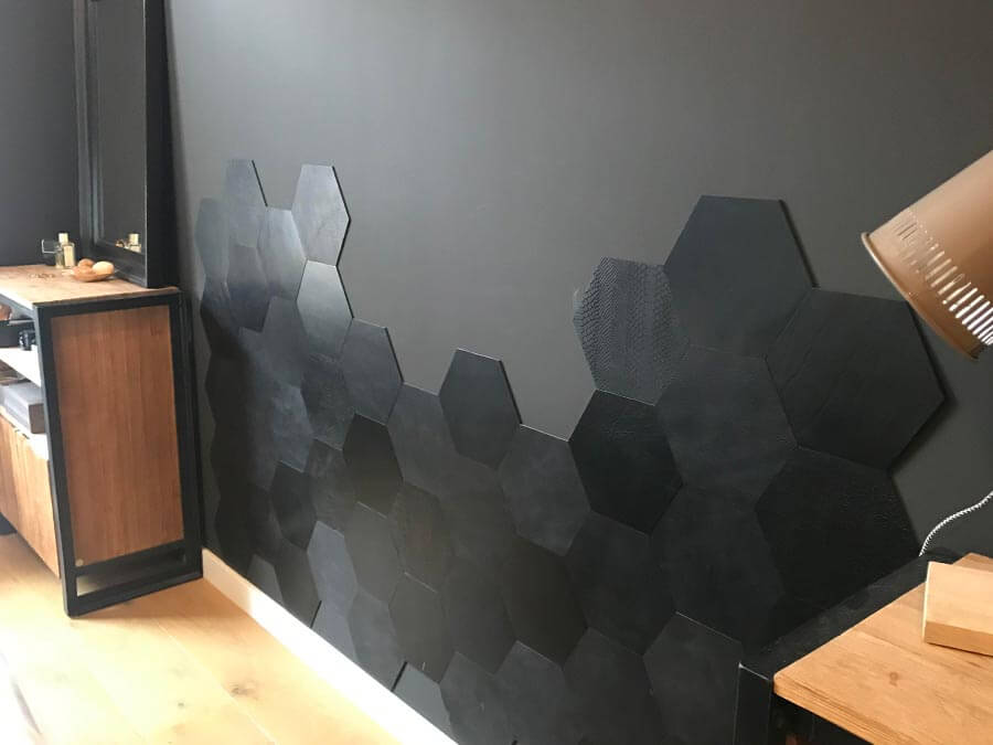 Leather Walls project 1